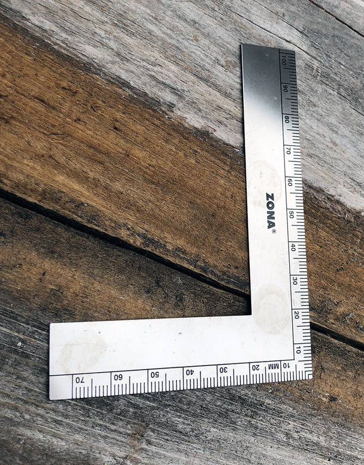 GA7434 = L Square Ruler 3 x 4''