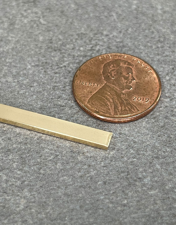 GFW = 14KY Gold Flat Wire (Sold by the inch)