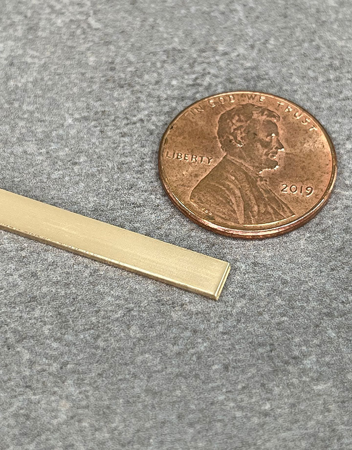 GFW = 14KY Gold Flat Wire (Sold by the inch)