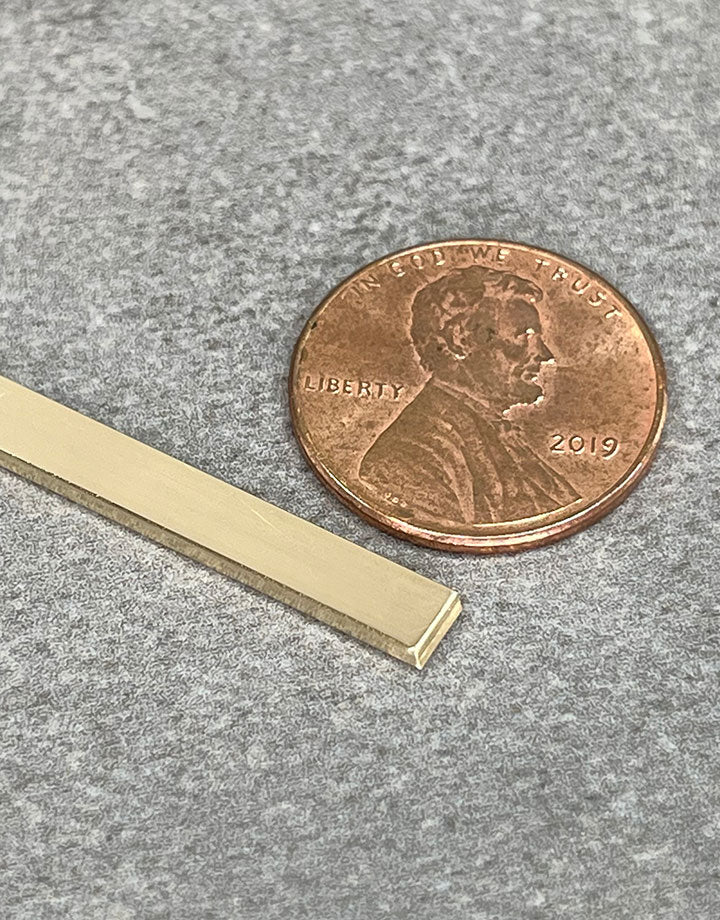 GFW = 14KY Gold Flat Wire (Sold by the inch)