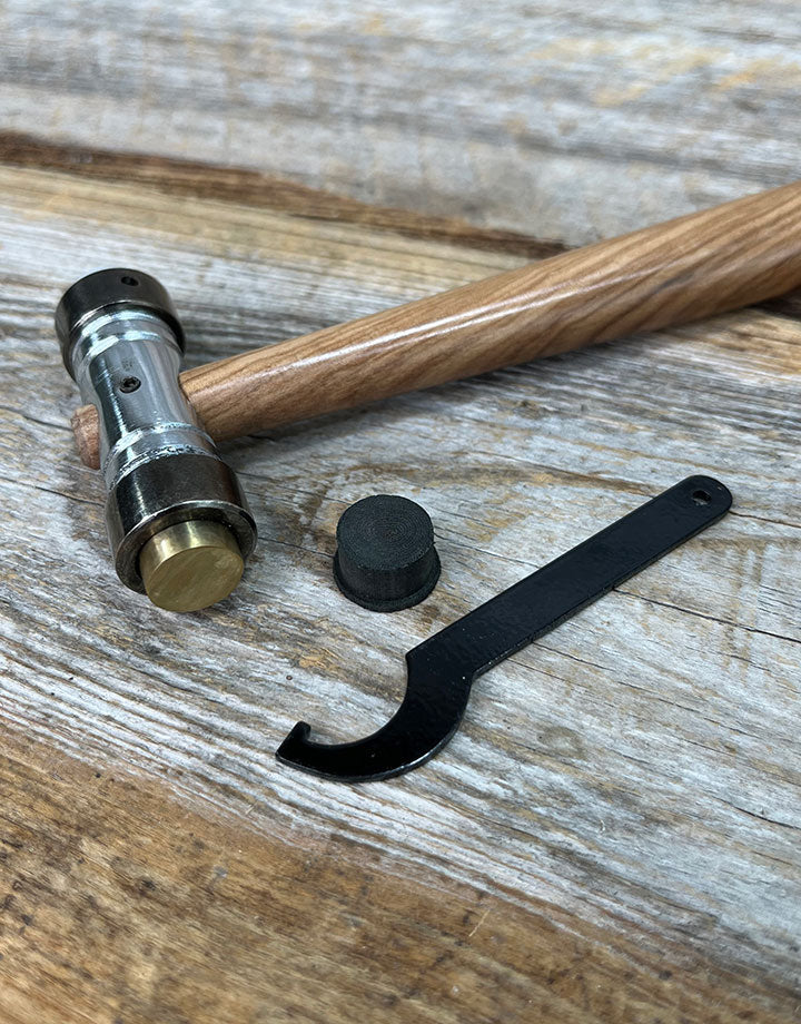 HA3205 = Mallet with Replaceable  Faces (1/2" dia.)