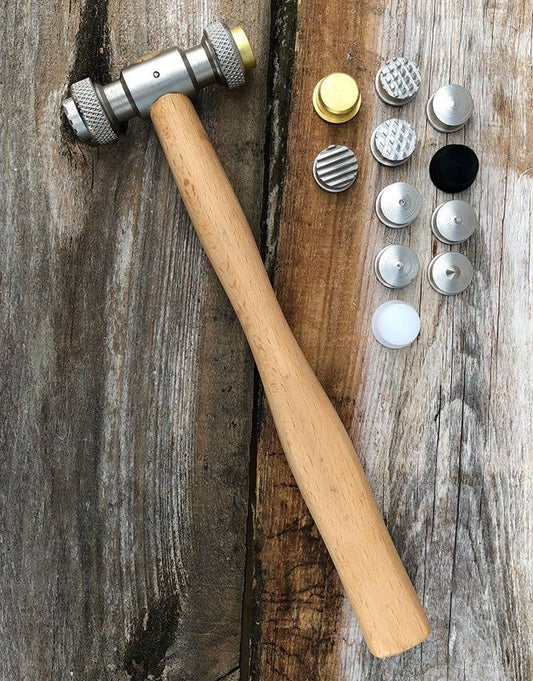 HA4650 = Texturing Hammer with 12 Interchangable Faces
