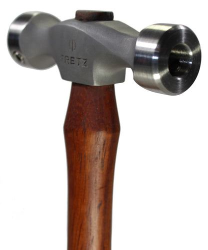 HA8207 = HAMMER FRETZ LARGE PLANISHING with 11 INSERTS HMR-107