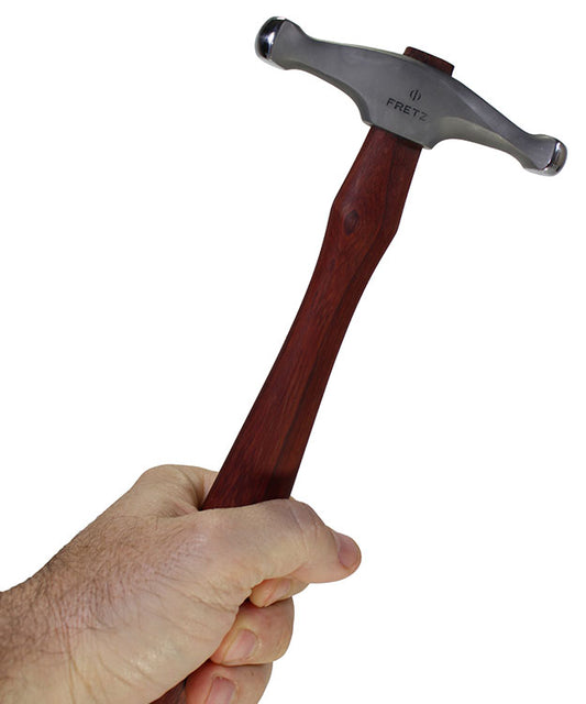 HA8209 = Hammer Fretz Rounded Wide Raising/Embossing HMR-109