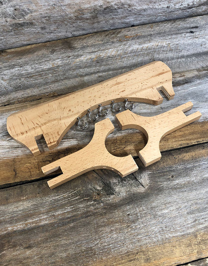HO3100 = Premium Wood Plier Rack