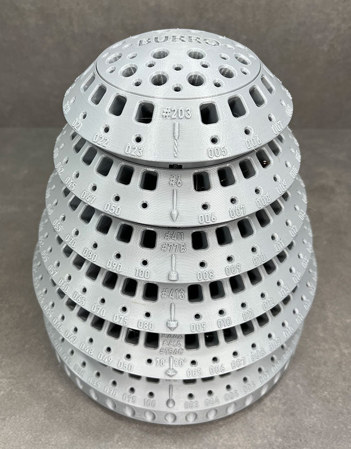 HO5105 = BURRO Bur Organizing System for Stone Setters