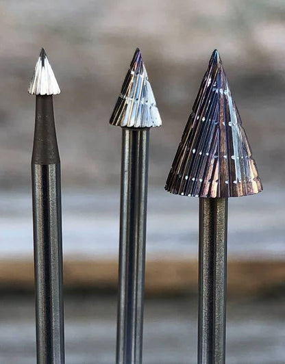 19-5XX = High Speed Steel Cone Bur (Choose Size)