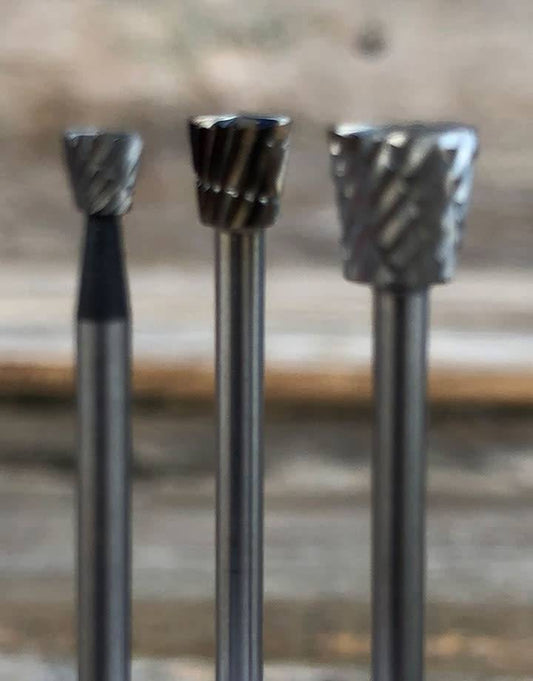 19-6XX = High Speed Steel Inverted Cone Bur (Choose Size)