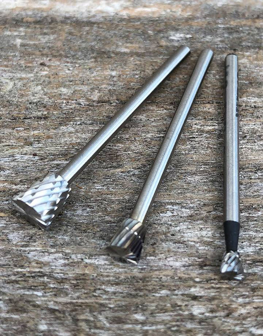 19-6XX = High Speed Steel Inverted Cone Bur (Choose Size)