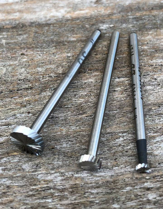 19-7XX = High Speed Steel Wheel Bur (Choose Size)