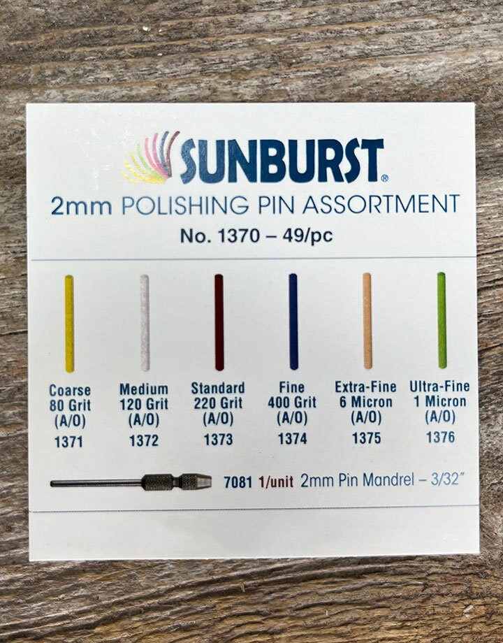 ST9409 = Dedeco 2mm Polishing Pin Assortment 49pcs