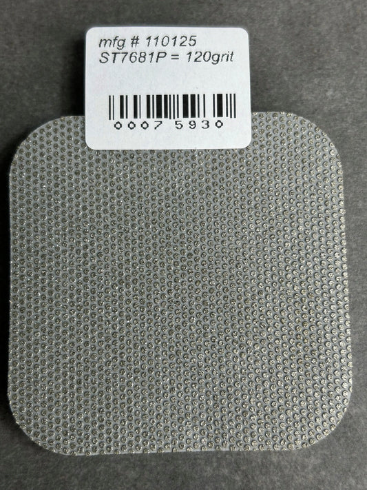 ST768XP = FLEX DIAMOND ABRASIVE PAD  2.5''x2.5''