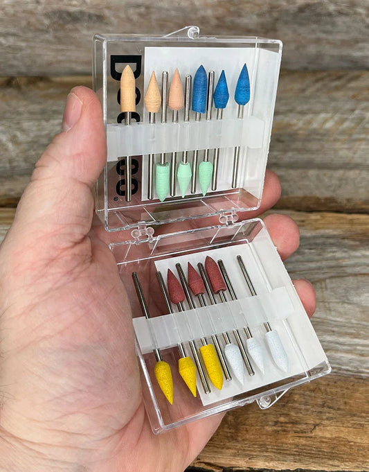ST1400 = Dedeco Aluminum Oxide Polishing Point Assortment 18pc Kit