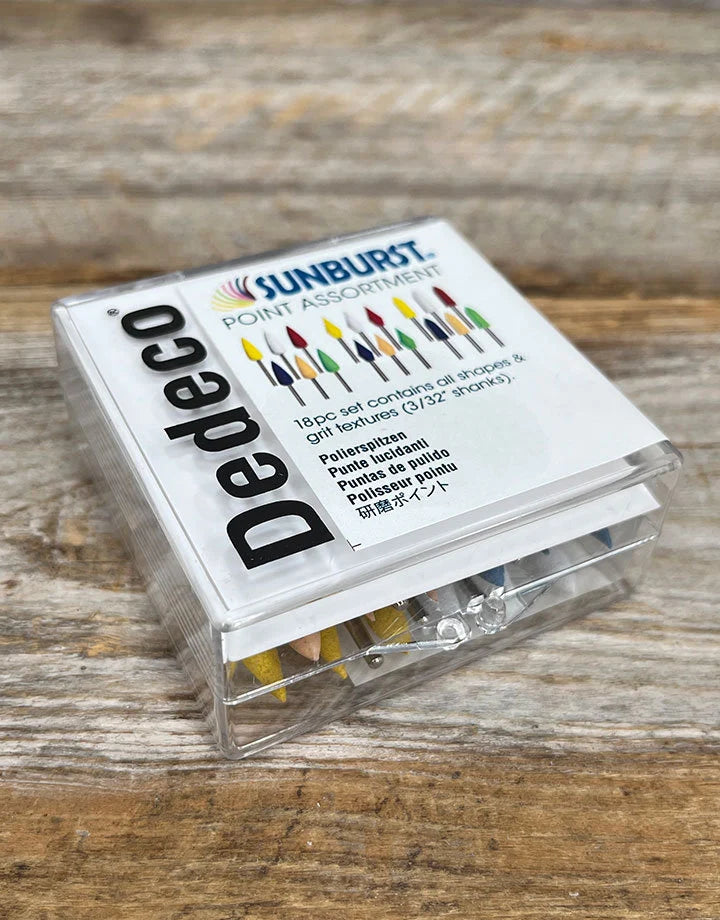 ST1400 = Dedeco Aluminum Oxide Polishing Point Assortment 18pc Kit