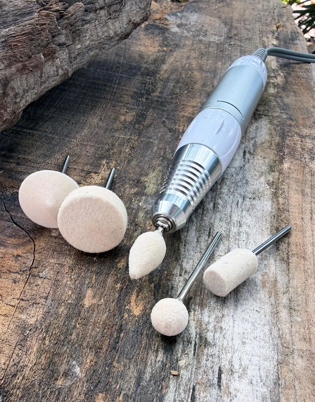 17-12XX = Mounted Felt Polishing Buffs for Flexshaft and Micromotor