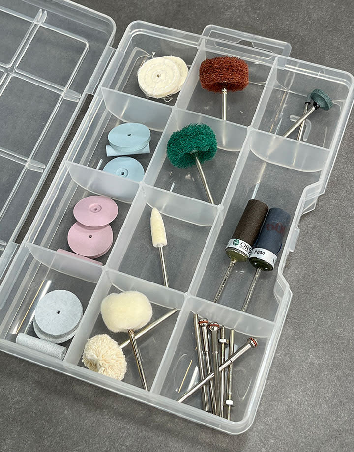 KIT206 = Flexshaft Polishing Starter Accessory Kit (27pcs)