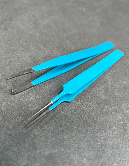KIT304 = Beader's Tools Set in Storage Pouch - Light Blue