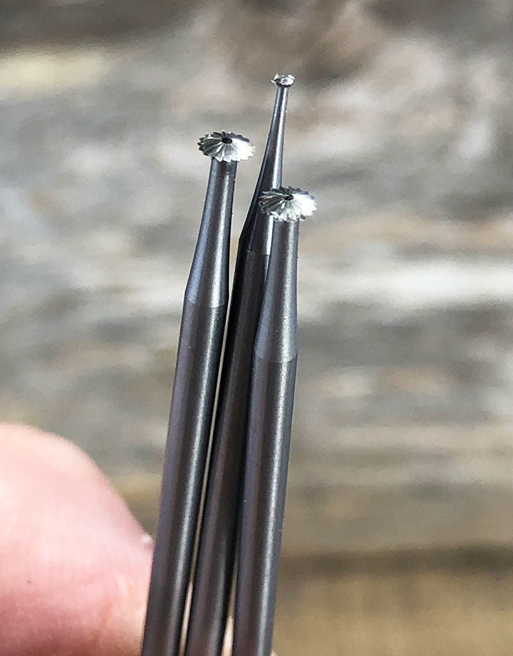 Knife Edge Bur (Pkg of 6) - Choose Size