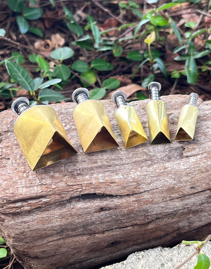 MC1031 = Klay Kutters Set of 5 Triangles Assorted Sizes PCSTR By Kemper