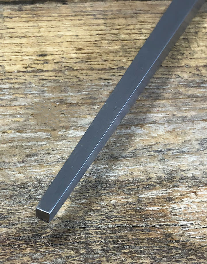 MD1511 = Square Bezel Mandrel 4mm - 10mm by Durston