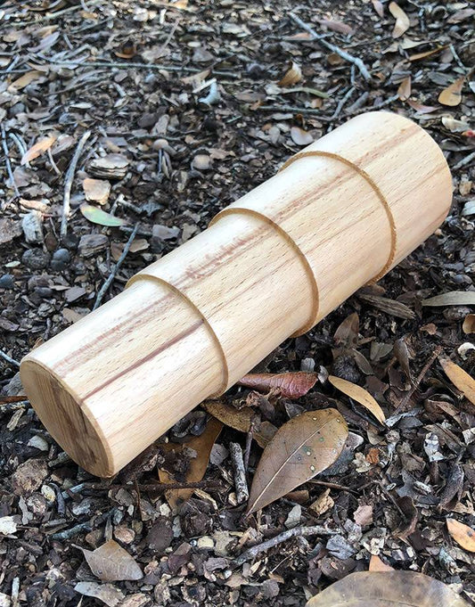 MD222 = Round Wood Stepped Bracelet Mandrel 8'' Long