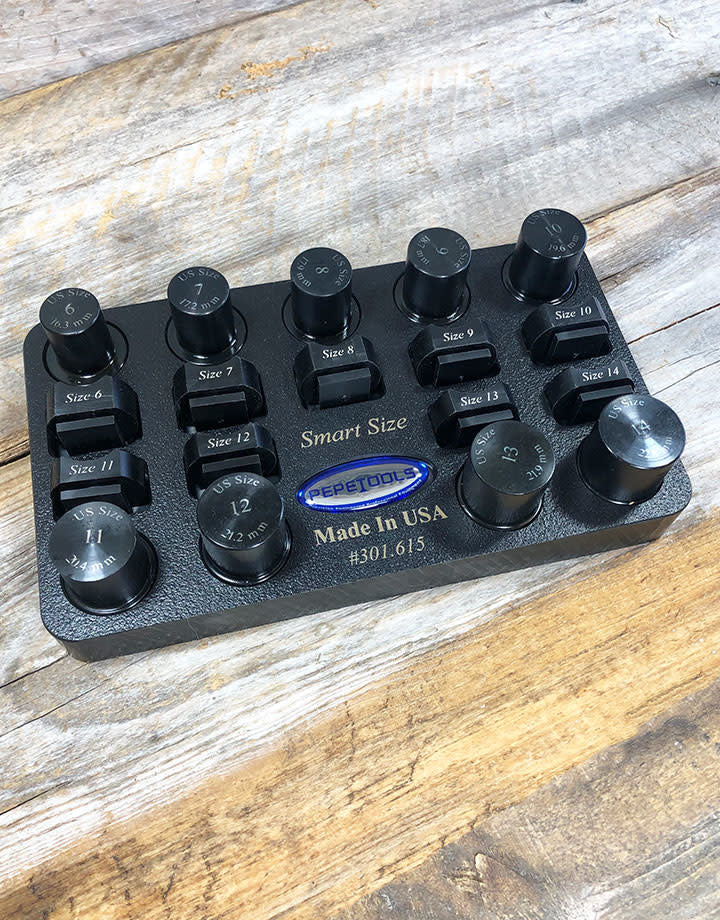 MD305 = SmartSize US Ring Sizing Kit for Superior Ring Bending Tool