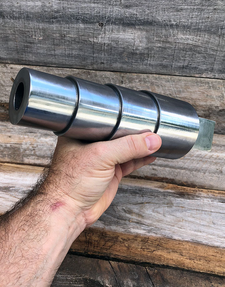 MD906 = Economy Oval Stepped Bracelet Mandrel with Tang