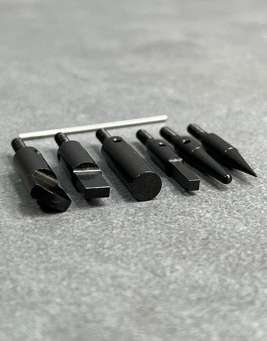 MO3556 = Universal Hammer Handpiece Anvil Tips Set (x6)