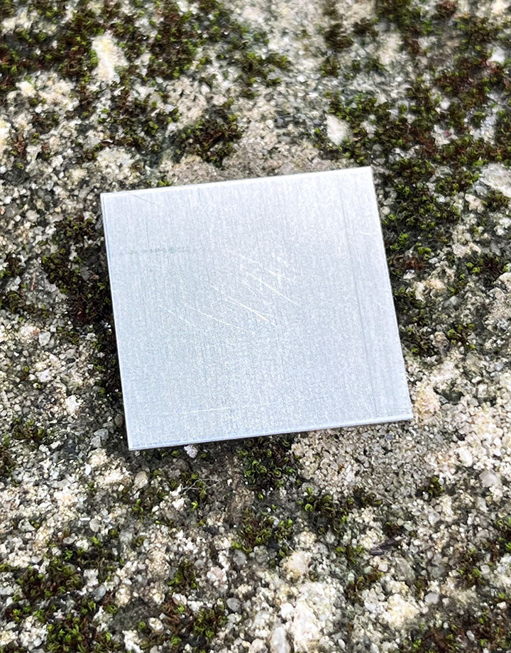 MSAL30320 = Aluminum Shape Square 1" (20ga) (Pkg of 6)
