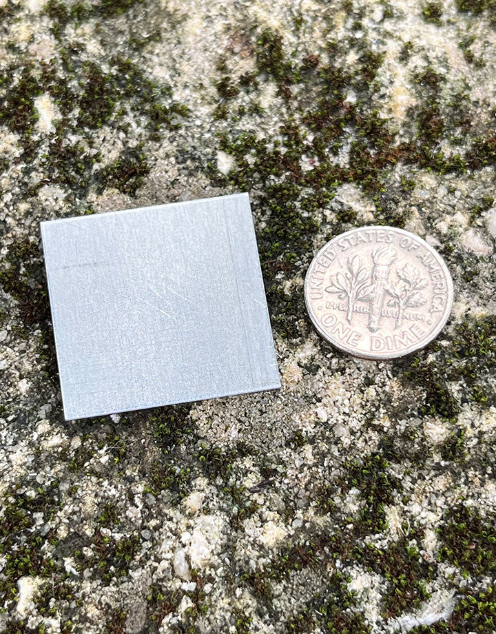 MSAL30320 = Aluminum Shape Square 1" (20ga) (Pkg of 6)