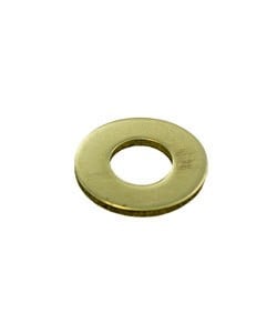 MSBR17818 = Brass Washer 1/2" Dia with 15/64" Hole (18ga) (Pkg of 18)