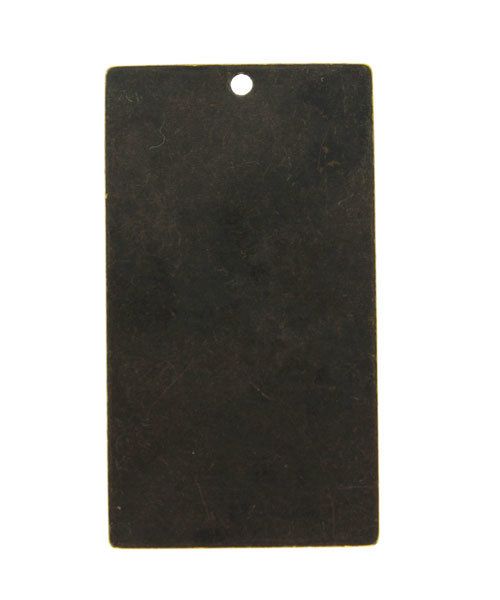 MSBV1008 = Vintaj Brass Shape - RECTANGLE 32x18mm (Pkg of 6)