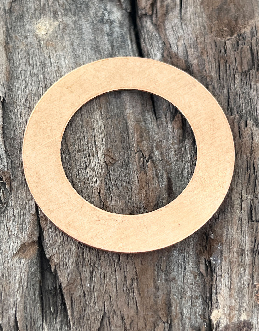 MSC18324 = Copper Washer 24ga 1-3/8'' diameter PKG/6pcs