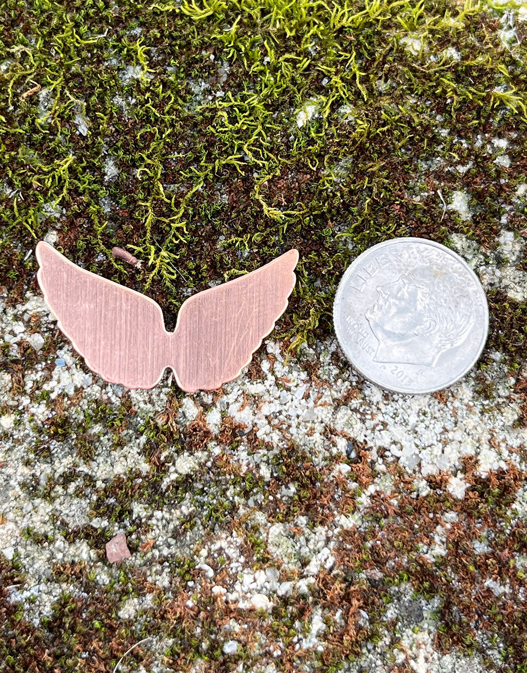 MSC59324 = COPPER SHAPE - ANGEL WINGS  24ga (Pkg of 6)