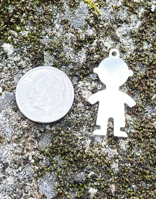 MSS2468 = Sterling Stamping CHILD 24.8 x 14.9mm (24ga)