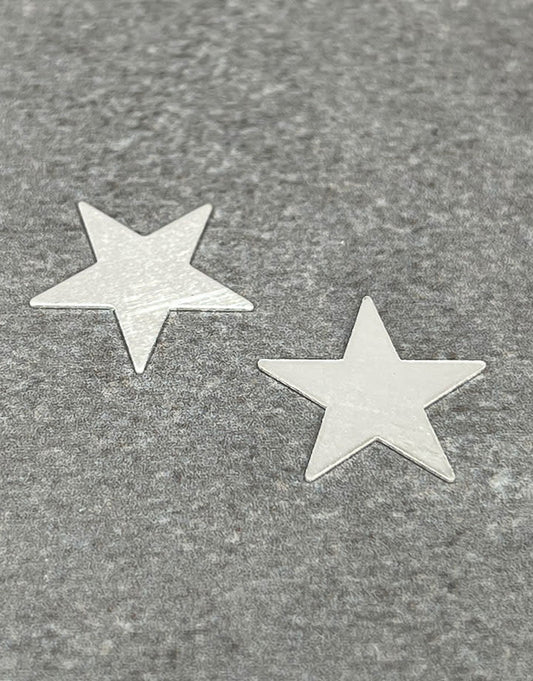 MSS53725 = Sterling Star Stamping 15mm x 25ga (Pkg of 2)