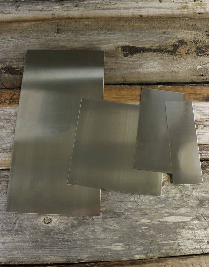 NS22 = Nickel Silver Sheet & Strips 22ga (Choose Size)