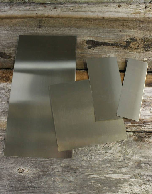 NS24 = Nickel Silver Sheet & Strips 24ga (Choose Size)