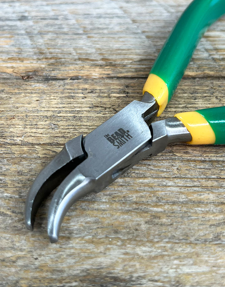 PL1733 = Bent Nose Stone Setting Pliers