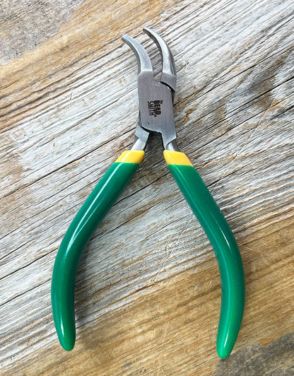 PL1733 = Bent Nose Stone Setting Pliers
