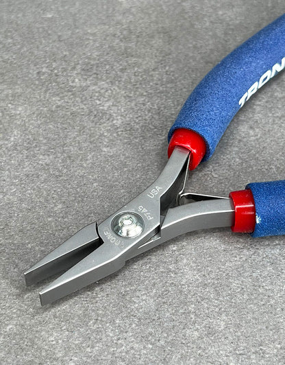 PL30X45 = Tronex 545/745 Wide Flat Short Nose Pliers
