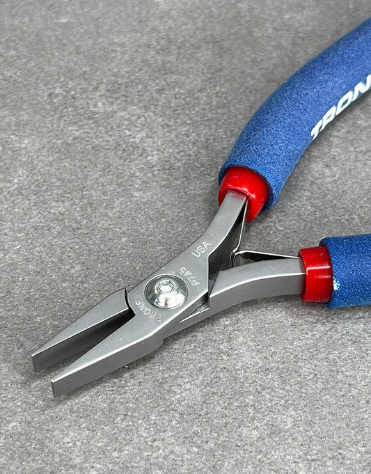 PL30X45 = Tronex 545/745 Wide Flat Short Nose Pliers