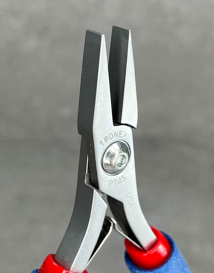 PL30X45 = Tronex 545/745 Wide Flat Short Nose Pliers