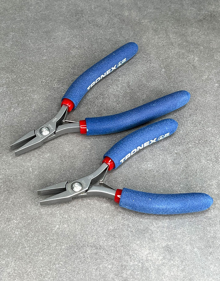PL30X45 = Tronex 545/745 Wide Flat Short Nose Pliers