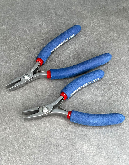 PL30X45 = Tronex 545/745 Wide Flat Short Nose Pliers