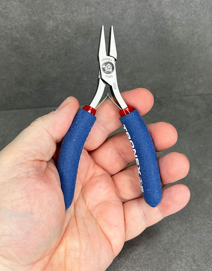 PL30X45 = Tronex 545/745 Wide Flat Short Nose Pliers