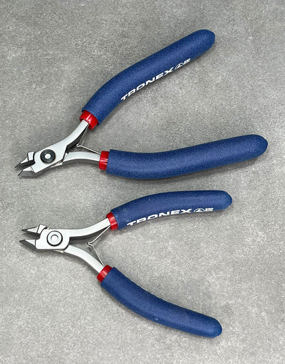 PL30X47A = Tronex 547A/747A Stubby Angled Chainmaille Pliers