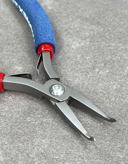 PL30X57 = Tronex 557/757 Bent Nose 60deg Fine Tip Pliers