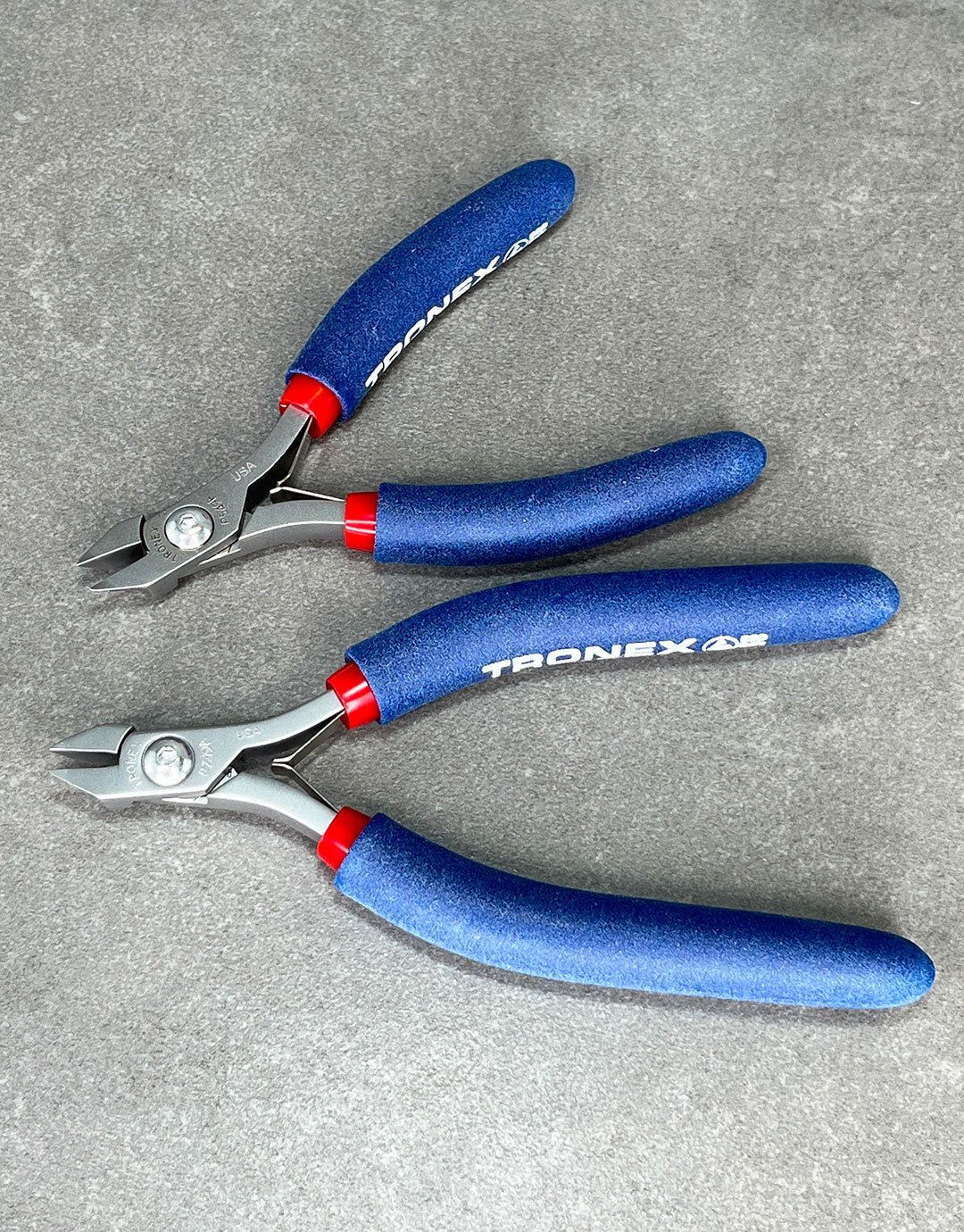 PL30X49A = Tronex 549A/749A Stubby Angled Medium Chainmaille Pliers
