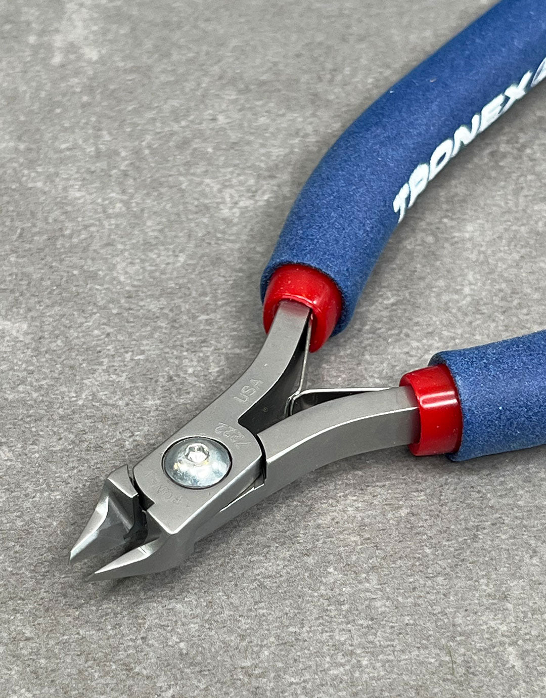 PL3X222 = Tronex 5222 Tapered Head Flush Cutter - Short Handle